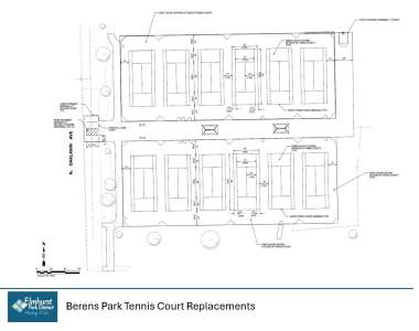 Drawings - Berens Park Tennis Court Replacement