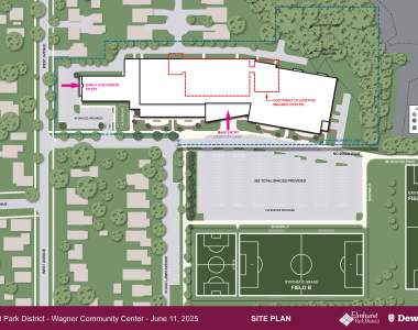 Wagner Community Center Site Plan