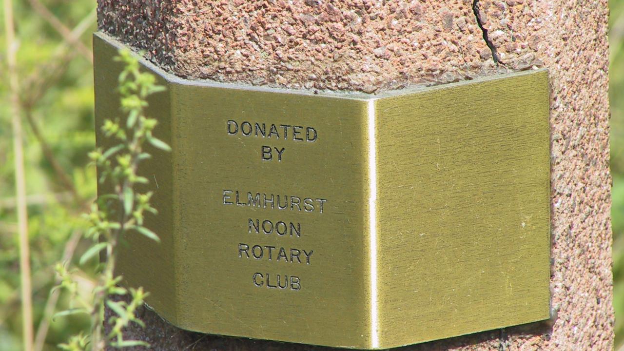 Bronze Lamppost Plaque