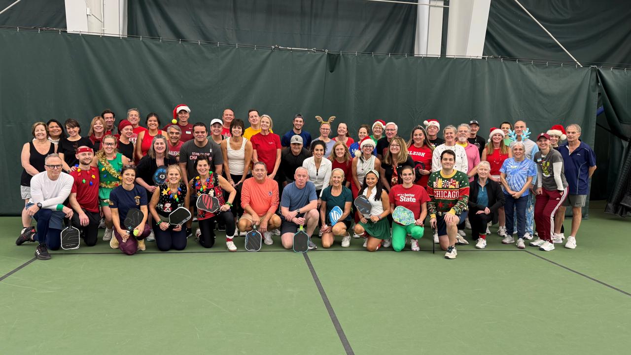 Pickleball Holiday Social