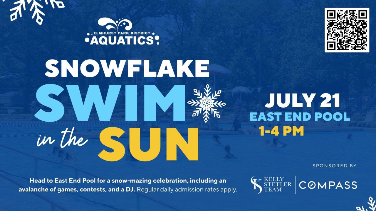 Snowflake Swim in the Sun on July 21
