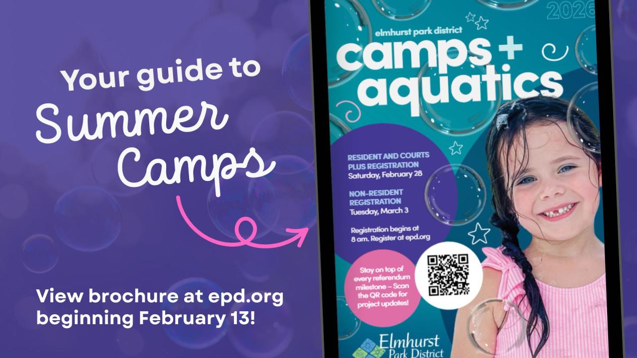 Summer Camps & Aquatics Guide release