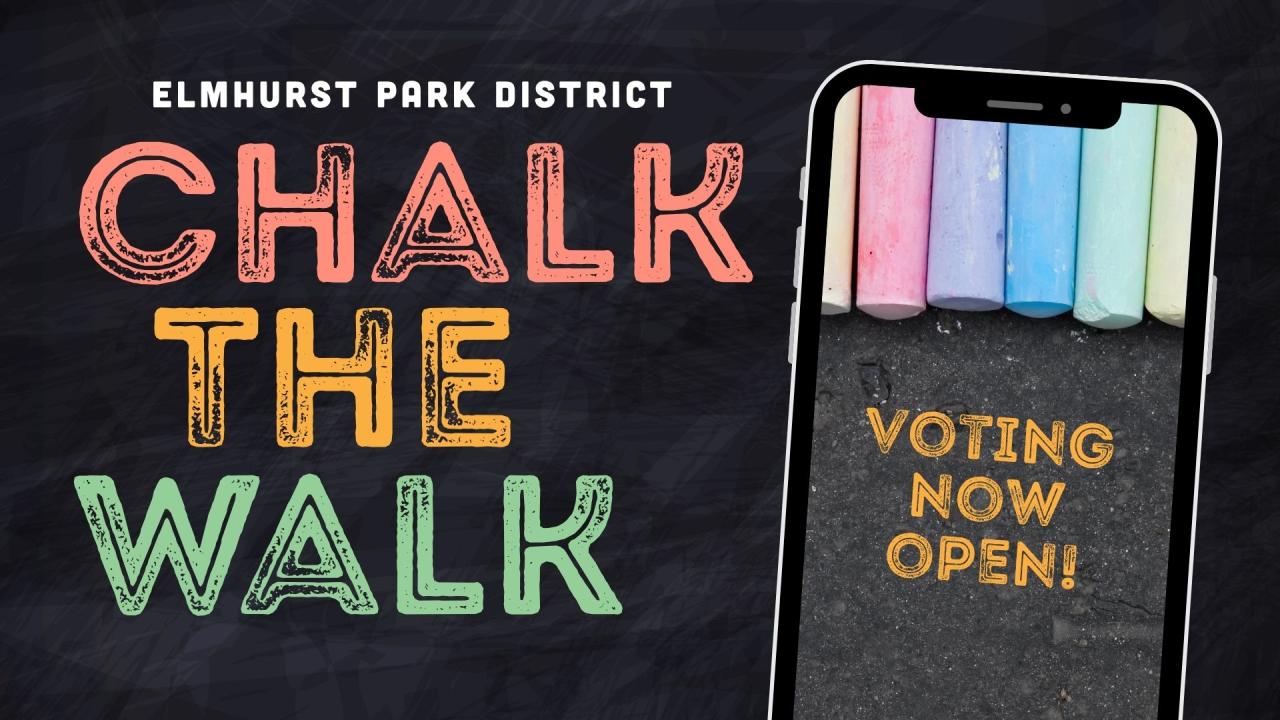 Chalk the Walk voting now open!