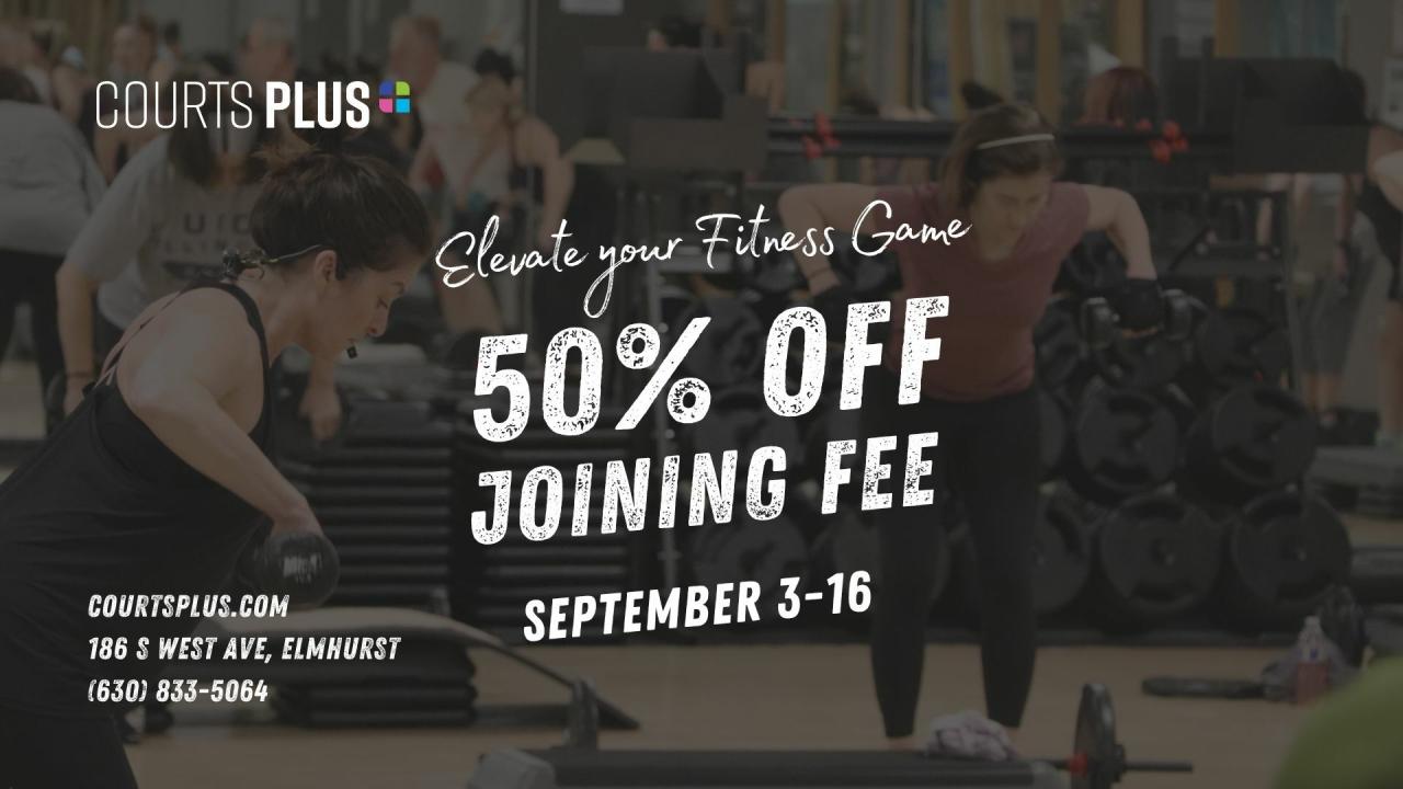 Joining Fee deal