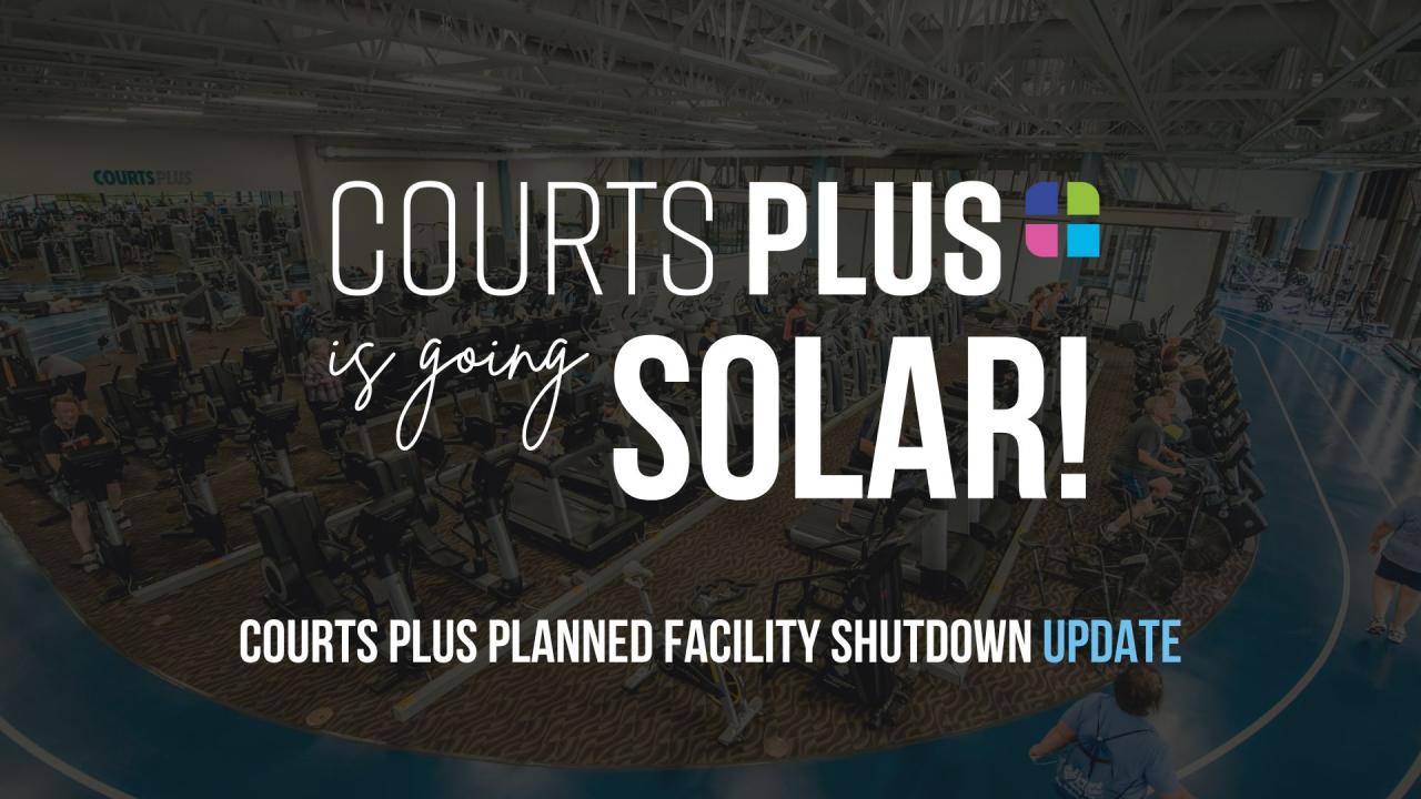 Courts Plus solar update
