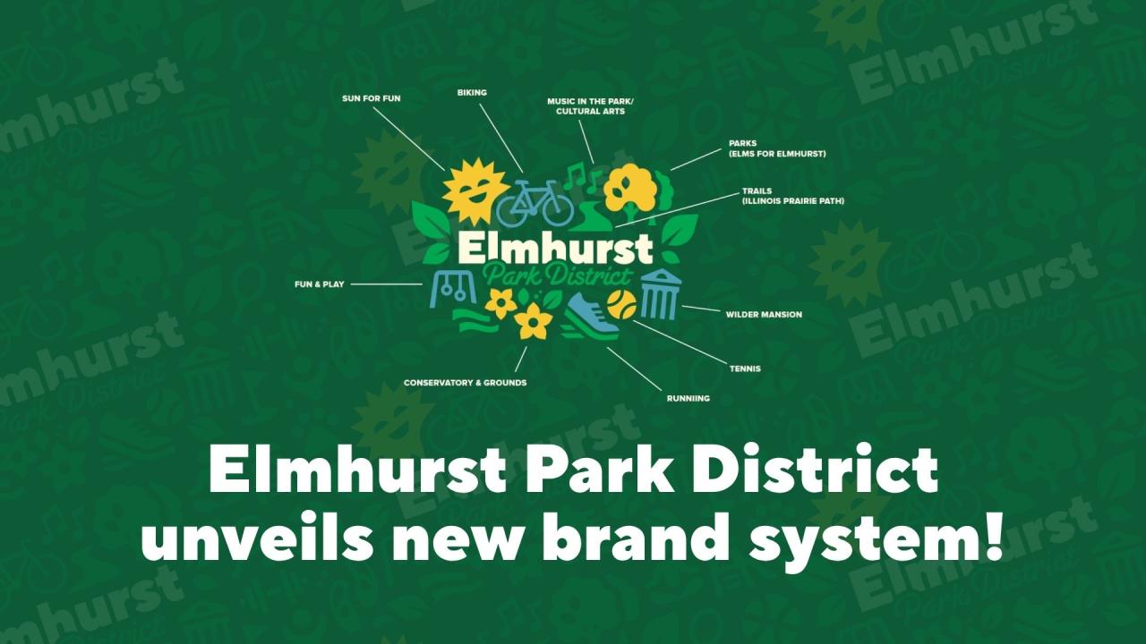 Elmhurst Park District Unveils New Brand, Reflecting Community Spirit ...