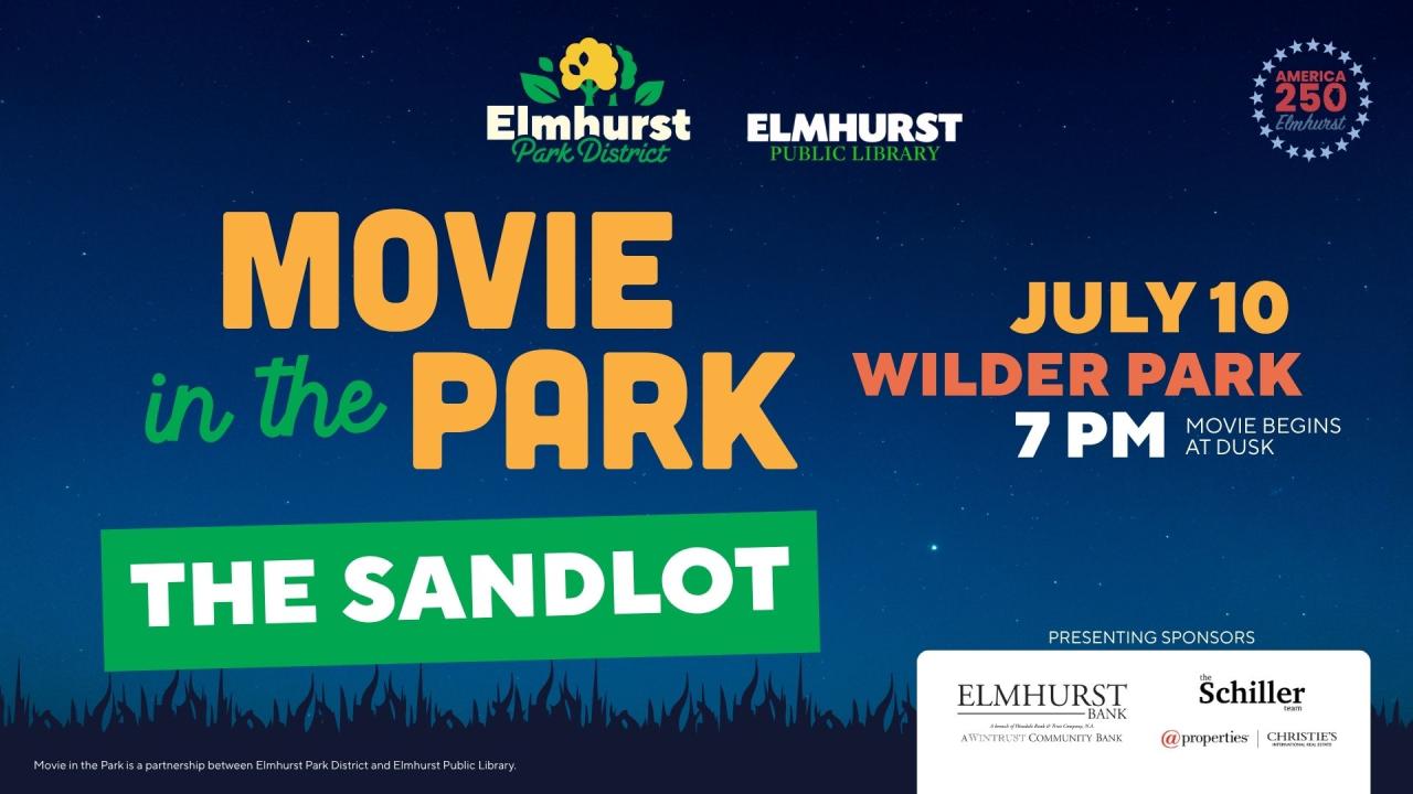 Movie in the Park - The Sandlot