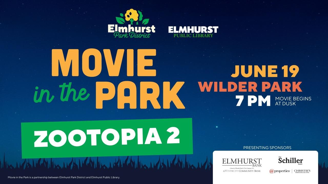 Movie in the Park - Zootopia 2
