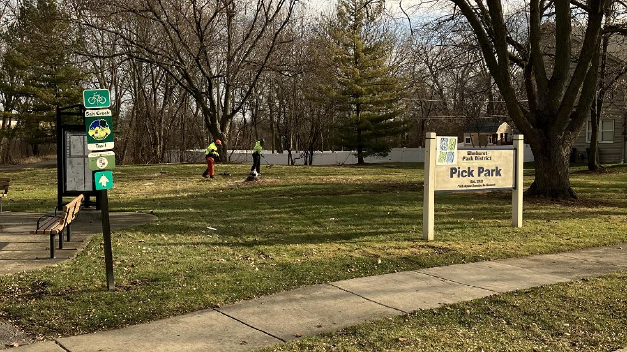Pick Park is being developed this spring