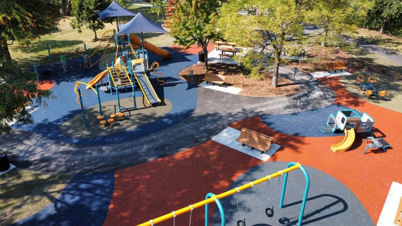 Pioneer Park above