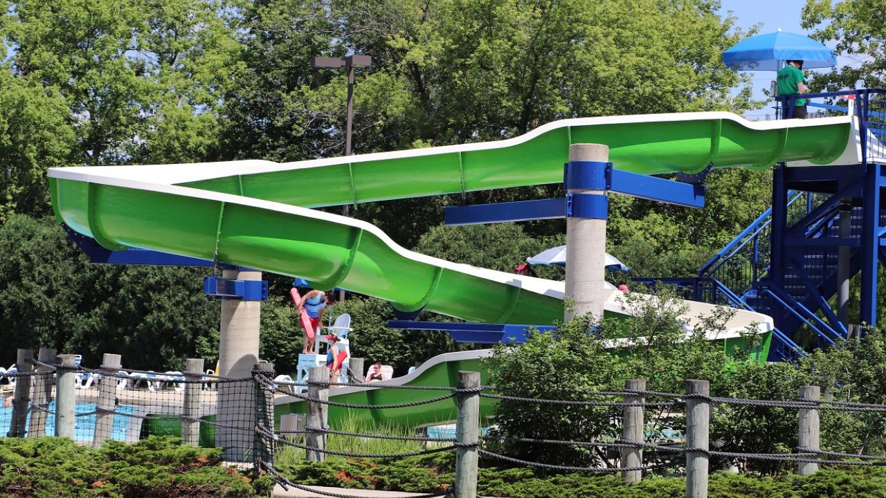 Norman P. Smalley Pool slide