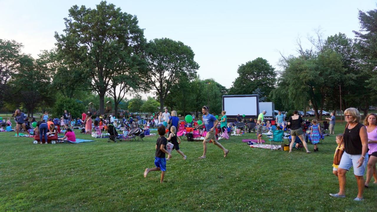 Wilder Park movie night