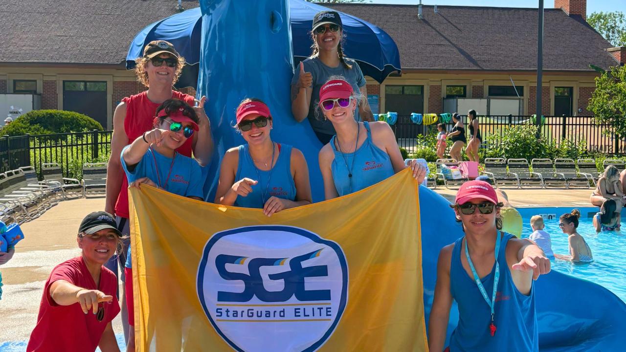 East End Pool Lifeguards receive 5-star audit