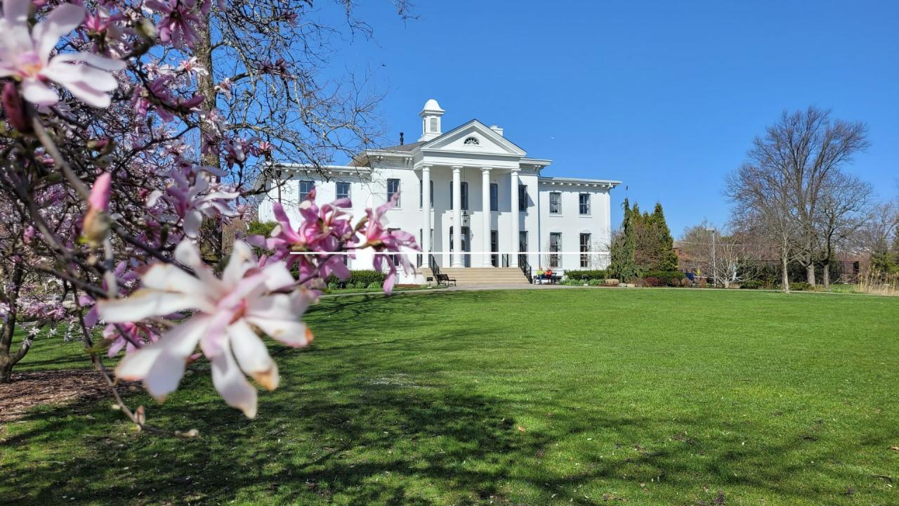 Wilder Park in springtime