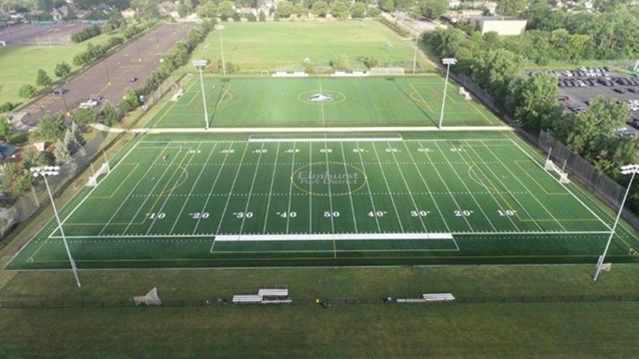 Elmhurst Park District athletic field