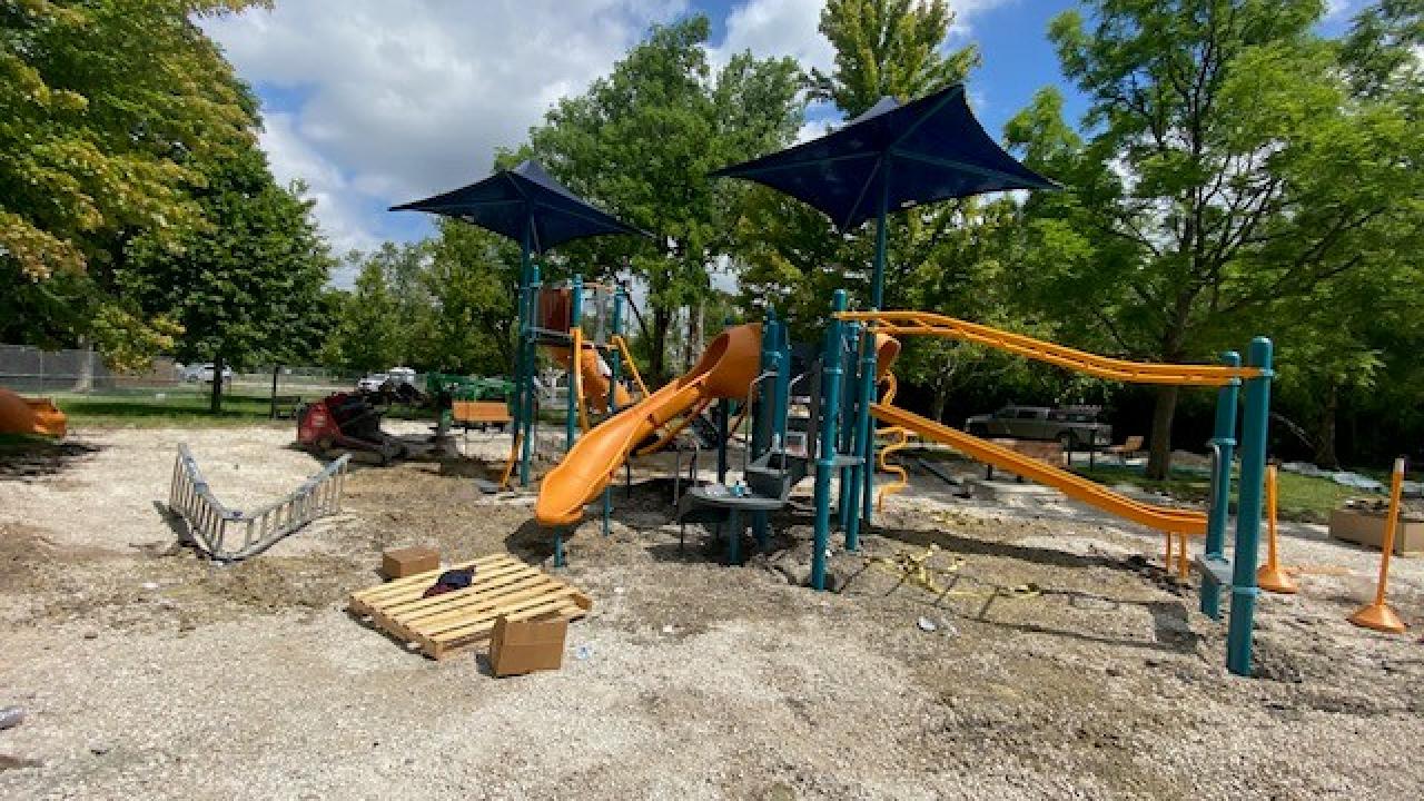 Playground installation Playground installation