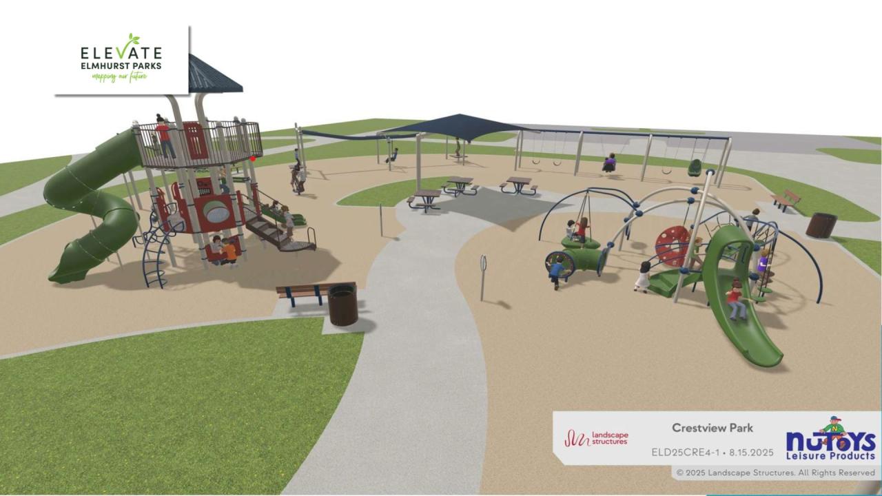 Crestview Park Playground Concept Crestview Park Playground Concept