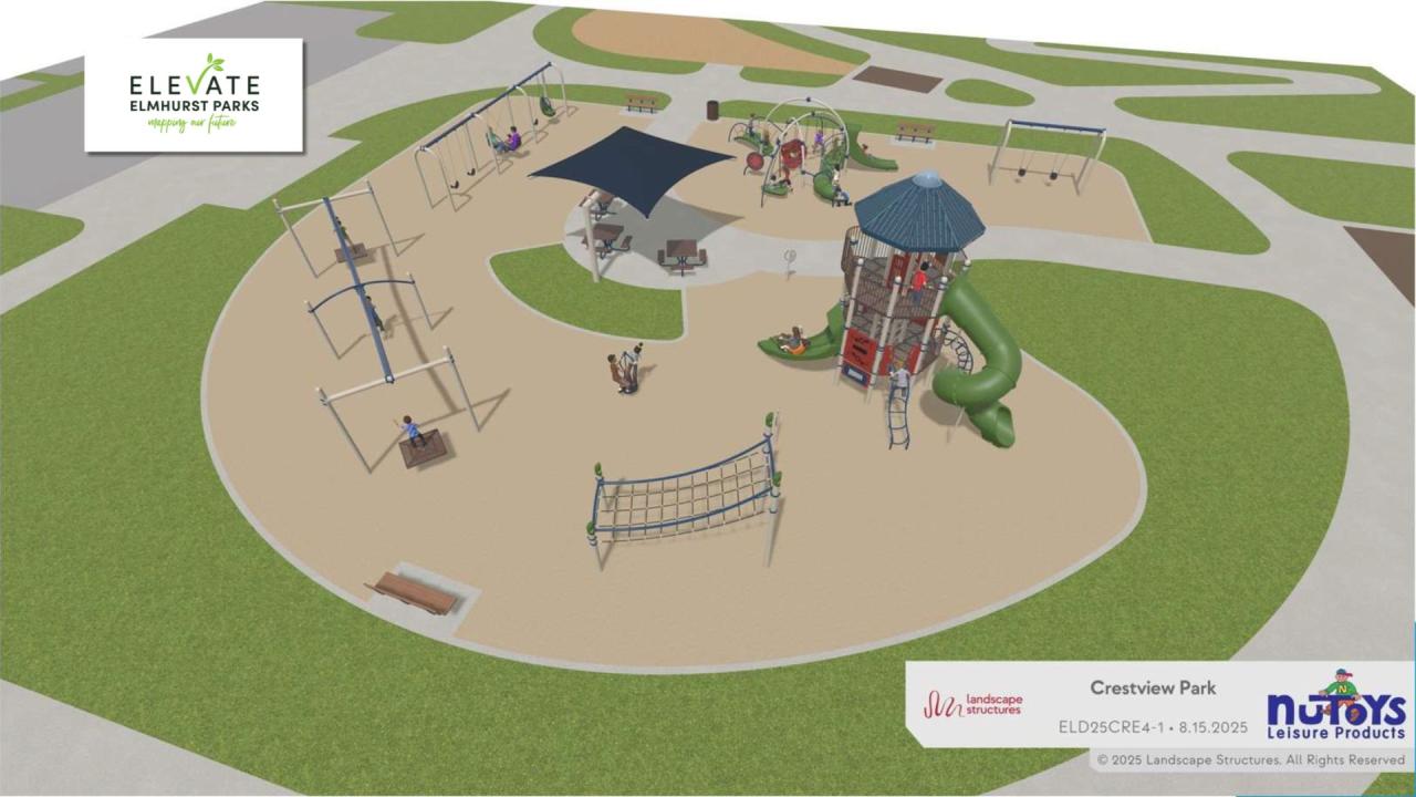 Crestview Park Playground Concept Crestview Park Playground Concept