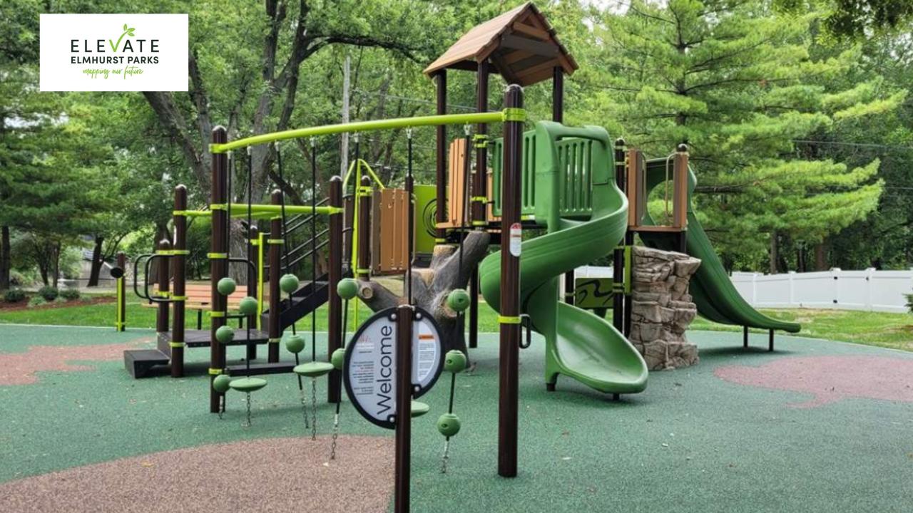 Completed Pick Park playground Completed Pick Park playground