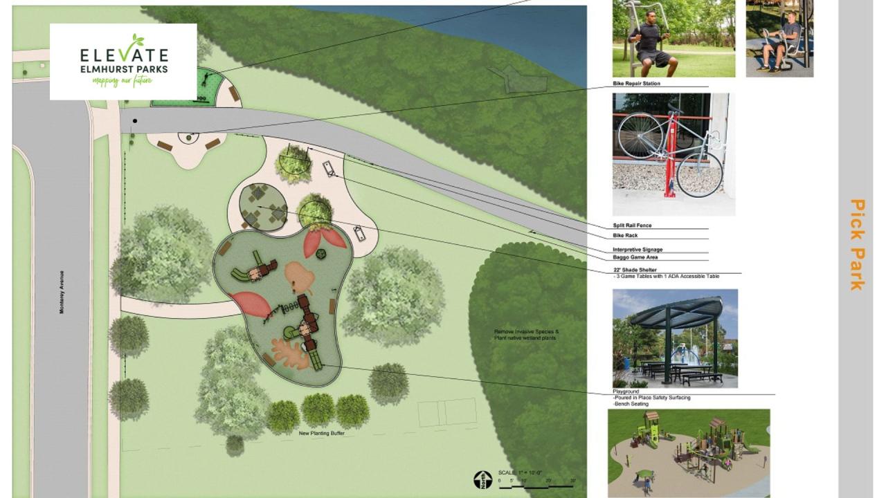 Pick Park Master Plan Pick Park Master Plan
