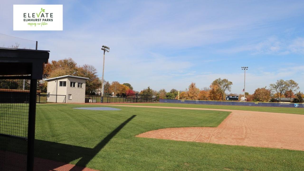 Completed renovations at Butterfield Park Field #1 Completed renovations at Butterfield Park Field #1